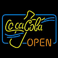 Coca Cola Open Neon Skilt