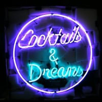 Cocktails And Dreams Neon Øl Bar Skilt