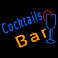 Cocktails Bar Neon Skilt