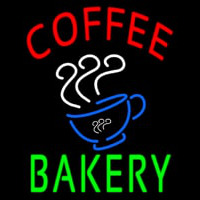 Coffee Bakery Neon Skilt