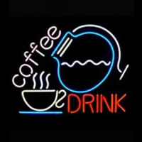 Coffee Drink Neon Skilt