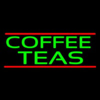Coffee Teas Neon Skilt