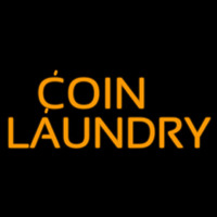 Coin Laundry Neon Skilt