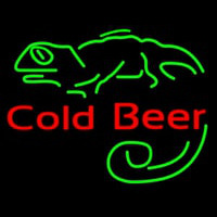 Cold Beer Bar Neon Skilt