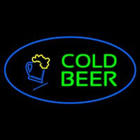 Cold Beer Neon Skilt