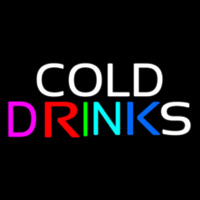 Cold Drinks Neon Skilt