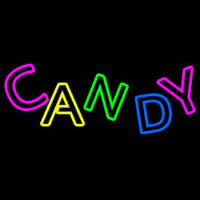 Colorfull Candy Neon Skilt