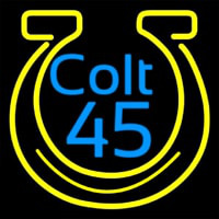 Colt 45 Beer Sign Neon Skilt