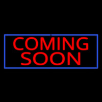 Coming Soon Neon Skilt
