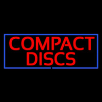 Compact Discs Neon Skilt