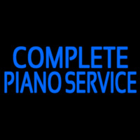 Complete Piano Service 1 Neon Skilt