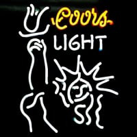 Coors Liberal Øl Bar Neon Skilt