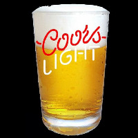 Coors Light Beer Glass Beer Sign Neon Skilt
