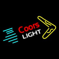Coors Light Boomerang Beer Neon Skilt