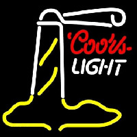Coors Light Lighthouse Neon Skilt