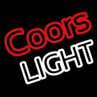 Coors Light Logo Beer Neon Skilt
