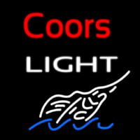 Coors Light Swordfish Neon Skilt