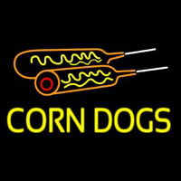 Corn Dogs Neon Skilt