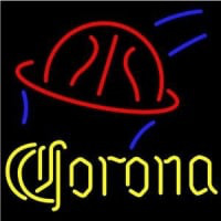 Corona Basketball Beer Bar Pub Neon Skilt
