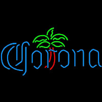 Corona Dominator Palm Tree Beer Sign Neon Skilt