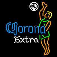Corona E tra Ball Volleyball boy Beer Sign Neon Skilt
