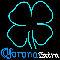 Corona E tra Clover Beer Sign Neon Skilt