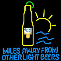 Corona E tra Miles Away From Other Beers Beer Sign Neon Skilt