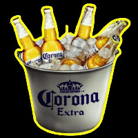 Corona E tra On Ice Beer Sign Neon Skilt