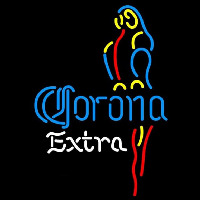 Corona E tra Parrot Beer Sign Neon Skilt