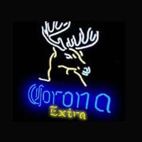 Corona Extra Øl Bar Åben Neon Skilt