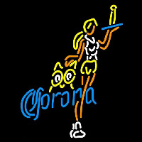 Corona Hooters Girls With Bottle Beer Sign Neon Skilt