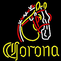 Corona Horse Beer Sign Neon Skilt