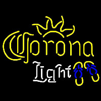 Corona Light Flip Flops Beer Sign Neon Skilt