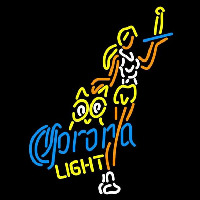 Corona Light Hooters Girls With Bottle Beer Sign Neon Skilt