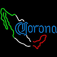 Corona Me ico Map Beer Sign Neon Skilt