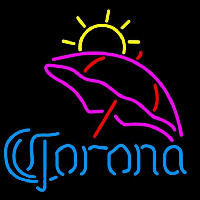 Corona Umbrella Beer Sign Neon Skilt