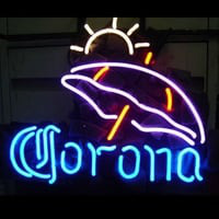 Corona Umbrella Neon Skilt
