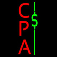 Cpa Dollar Symbol Neon Skilt