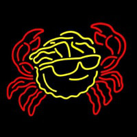 Crab 1 Neon Skilt