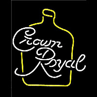 Crown Royal Beer Sign Neon Skilt