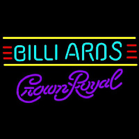 Crown Royal Billiards Te t Borders Pool Beer Sign Neon Skilt