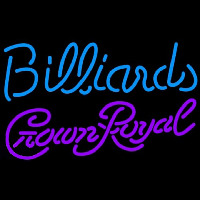 Crown Royal Billiards Te t Pool Beer Sign Neon Skilt