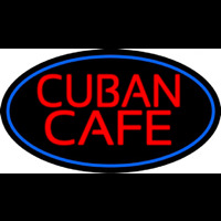 Cuban Cafe Neon Skilt