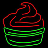 Cupcake Logo Neon Skilt