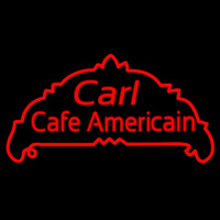 Custom Carl Cafe Americain 1 Neon Skilt