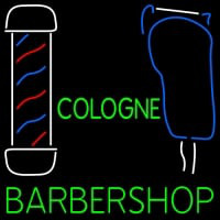 Custom Cologne Barbershop Neon Skilt