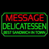 Custom Delicatessen Neon Skilt