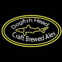Custom Dogfish Head Beer Neon Skilt