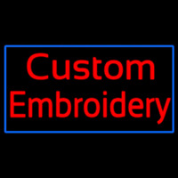 Custom Embroidery Border Neon Skilt