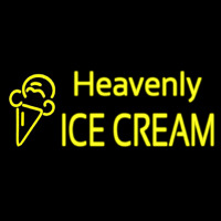 Custom Heavenly Ice Cream Cone Neon Skilt